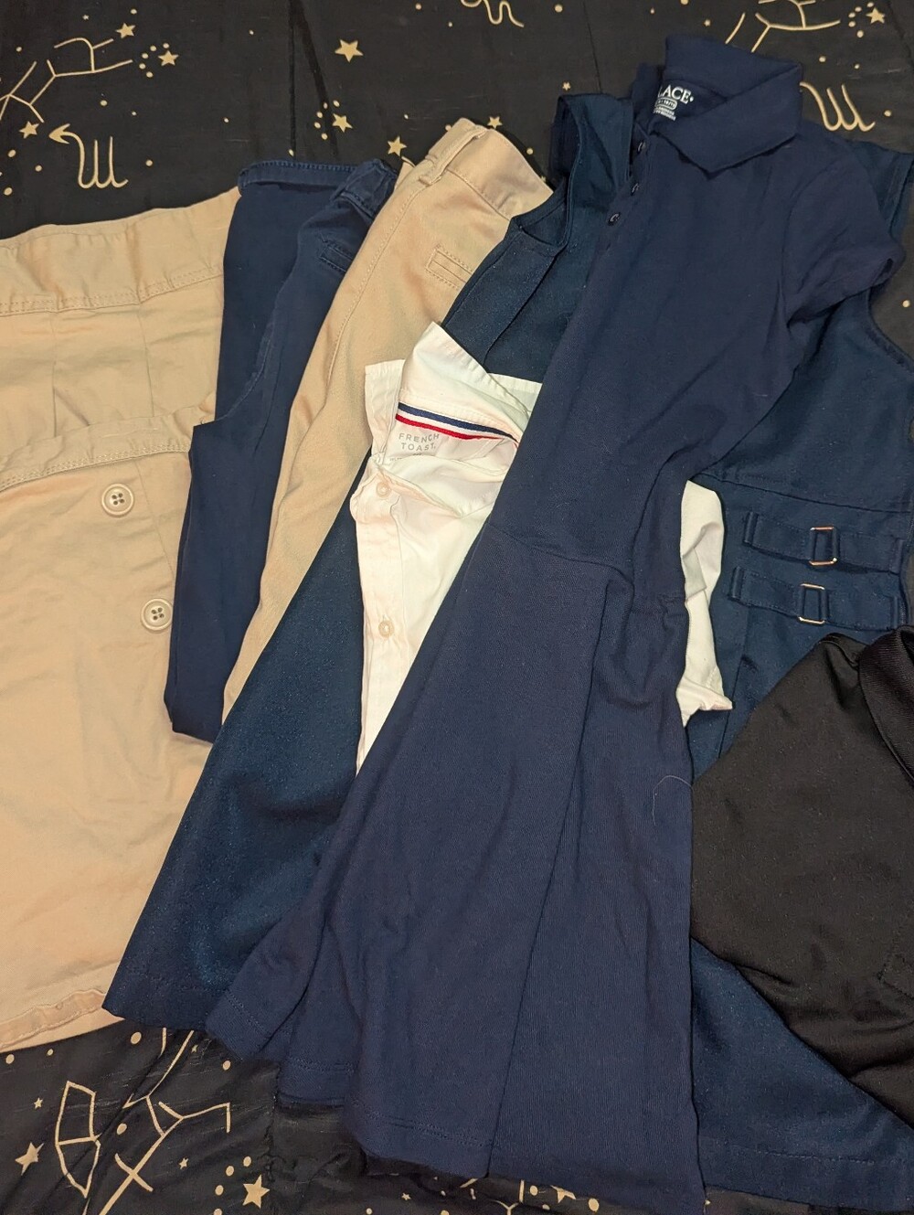 School Uniforms Sz 10 8 Pieces Dresses, Pants, Polos, Skirts Name Brand!